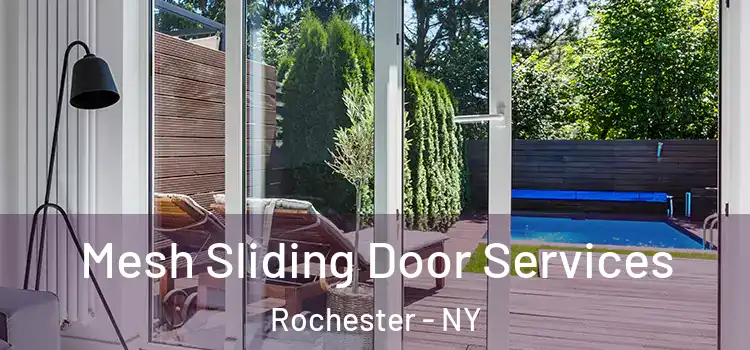 Mesh Sliding Door Services Rochester - NY